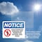 Signmission Unauthorized Persons Not Permitted Beyond OSHA Notice Sign, Plastic, 14in W x 10in L, 2PK OS-2PACK-NS-P-1014-L-16777 - alternate 3
